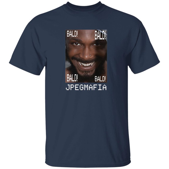 Jpegmafia Merch Bald! Tee Shirt Jpegmafia Merch Bald! Tee Shirt