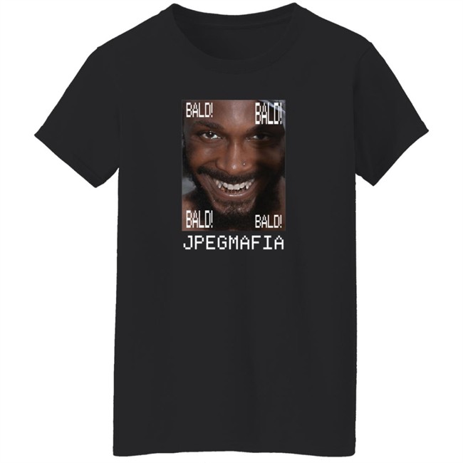 Jpegmafia Merch Bald! Tee Shirt Jpegmafia Merch Bald! Tee Shirt