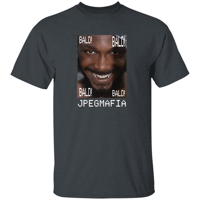Jpegmafia Merch Bald! Tee Shirt Jpegmafia Merch Bald! Tee Shirt