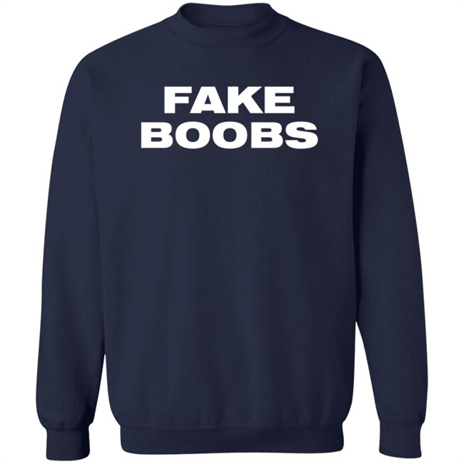 Lizo Merch Fake Boobs Black Sweatshirt Lizo Merch Fake Boobs Black Sweatshirt