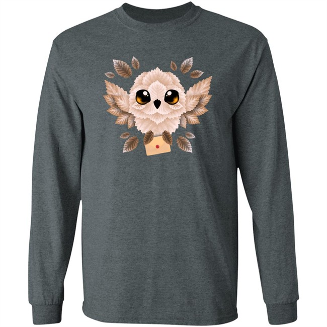 Owl Mail Of Leaves Hoodie Owl Mail Of Leaves Hoodie