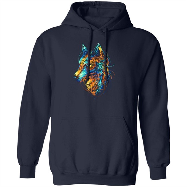 Colourful Wolf T Shirt Colourful Wolf T Shirt