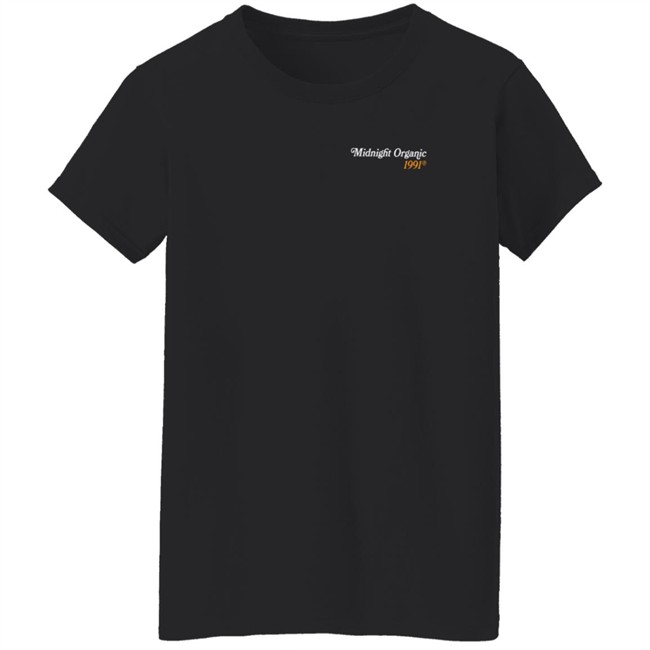 Midnight Organic Merchandise Healthy And Organic Tee Midnight Organic 1991 Midnight Organic Merchandise Healthy And Organic Tee Midnight Organic 1991