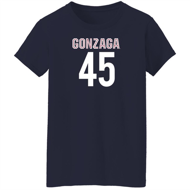 BreakingT Gonzaga Basketball Rasir Bolton 45 Shirt ZagMBB BreakingT Gonzaga Basketball Rasir Bolton 45 Shirt ZagMBB