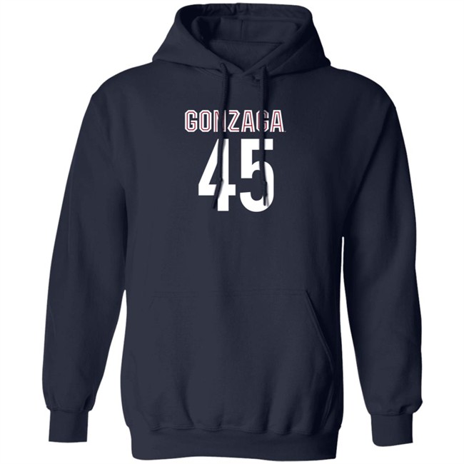 BreakingT Gonzaga Basketball Rasir Bolton 45 Shirt ZagMBB BreakingT Gonzaga Basketball Rasir Bolton 45 Shirt ZagMBB
