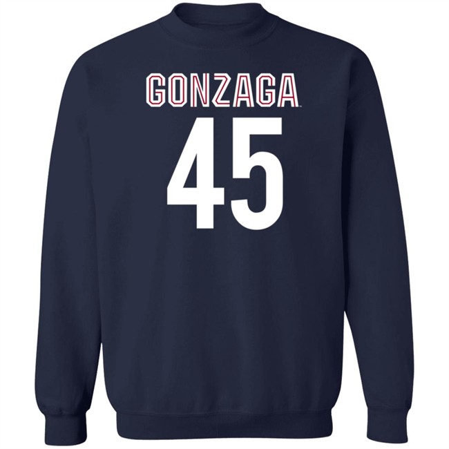 BreakingT Gonzaga Basketball Rasir Bolton 45 Shirt ZagMBB BreakingT Gonzaga Basketball Rasir Bolton 45 Shirt ZagMBB