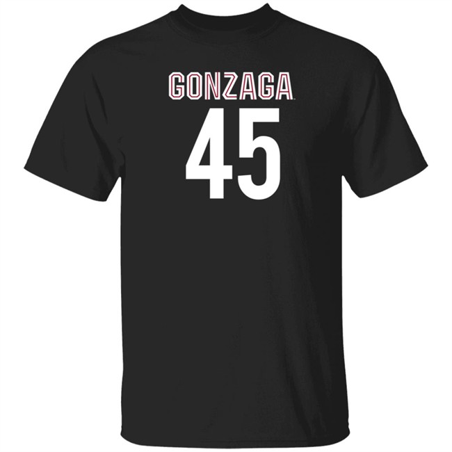 BreakingT Gonzaga Basketball Rasir Bolton 45 Shirt ZagMBB BreakingT Gonzaga Basketball Rasir Bolton 45 Shirt ZagMBB