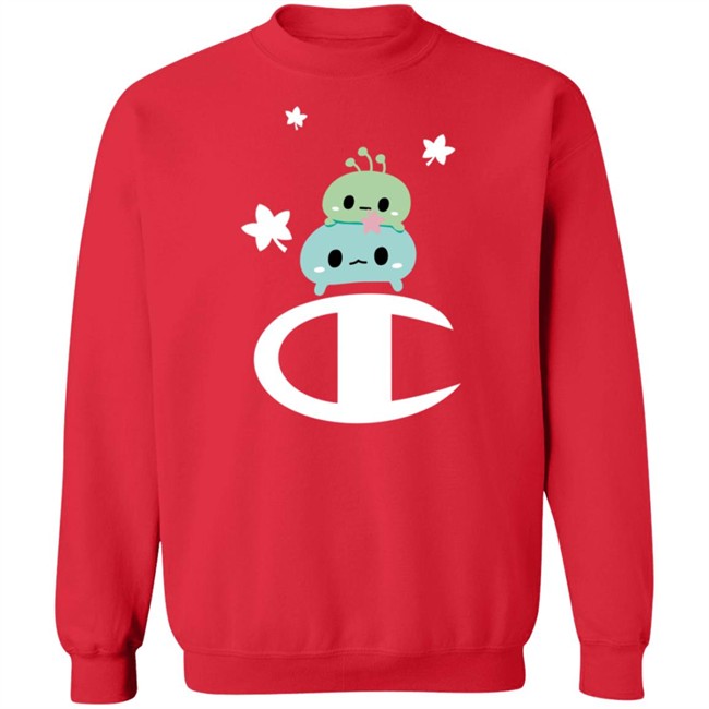 Nexon Merch Maplestory X Champion Rock Spirit Red Power Blend Hoodie Sweatshirt Maple Story Nexon Merch Maplestory X Champion Rock Spirit Red Power Blend Hoodie Sweatshirt Maple Story