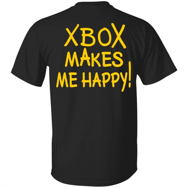Xbox Makes Me Happy Smile Icon Shirt Xbox Makes Me Happy Smile Icon Shirt