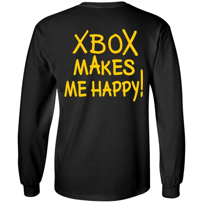 Xbox Makes Me Happy Smile Icon Shirt Xbox Makes Me Happy Smile Icon Shirt