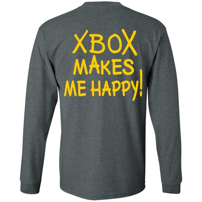 Xbox Makes Me Happy Smile Icon Shirt Xbox Makes Me Happy Smile Icon Shirt