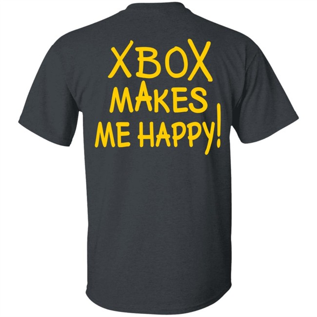 Xbox Makes Me Happy Smile Icon Shirt Xbox Makes Me Happy Smile Icon Shirt