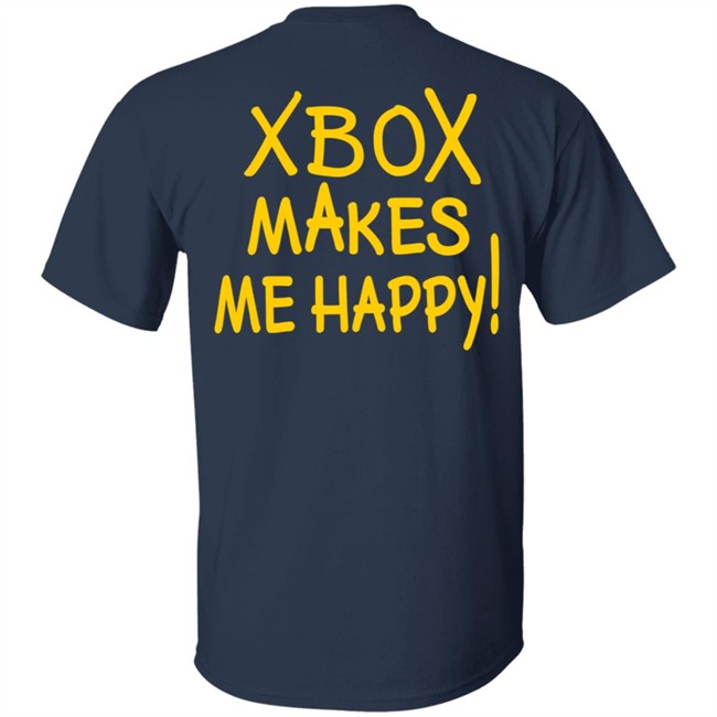 Xbox Makes Me Happy Smile Icon Shirt Xbox Makes Me Happy Smile Icon Shirt
