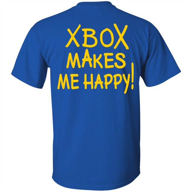 Xbox Makes Me Happy Smile Icon Shirt Xbox Makes Me Happy Smile Icon Shirt