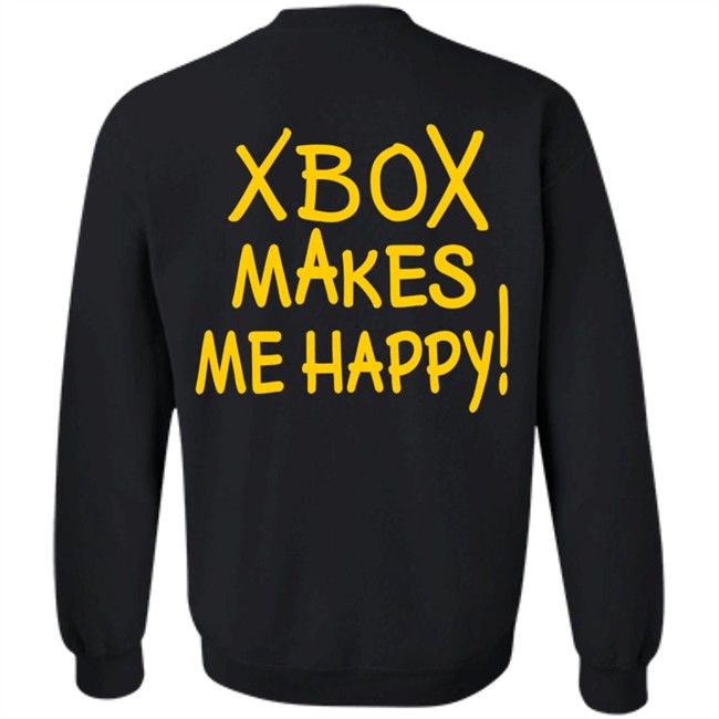 Xbox Makes Me Happy Smile Icon Shirt Xbox Makes Me Happy Smile Icon Shirt