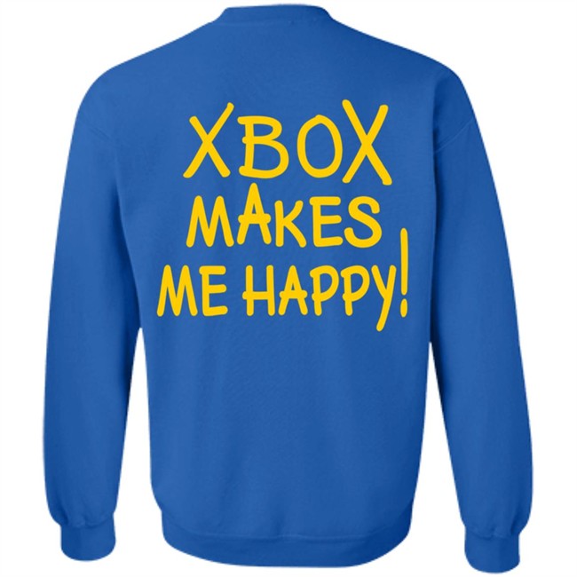 Xbox Makes Me Happy Smile Icon Shirt Xbox Makes Me Happy Smile Icon Shirt