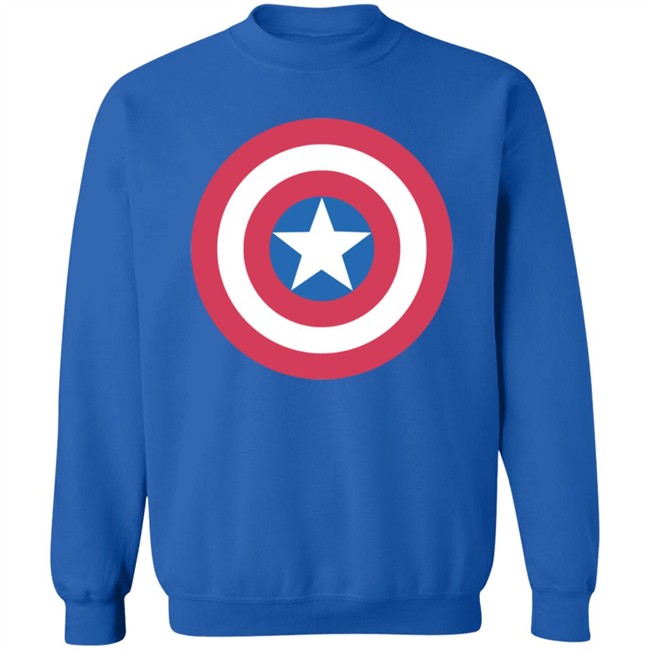 Captain America's Shield Superhero Shirt Captain America's Shield Superhero Shirt