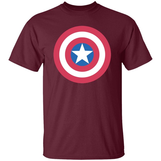 Captain America's Shield Superhero Shirt Captain America's Shield Superhero Shirt