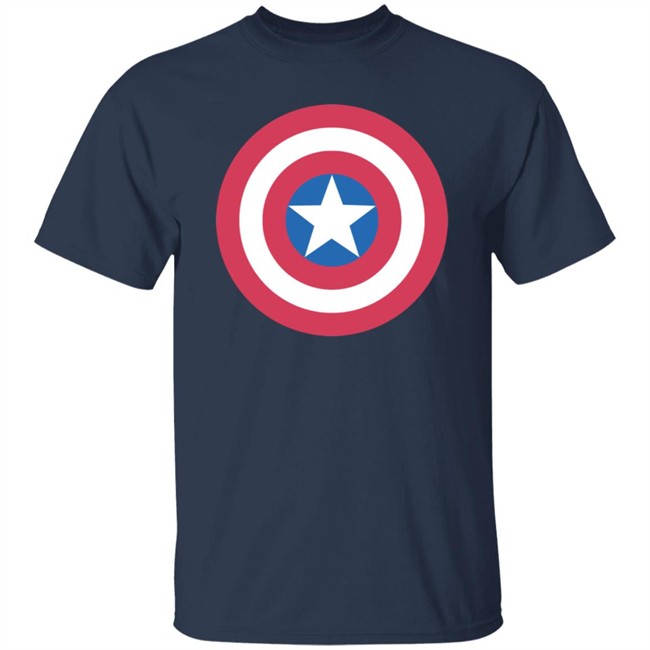 Captain America's Shield Superhero Shirt Captain America's Shield Superhero Shirt