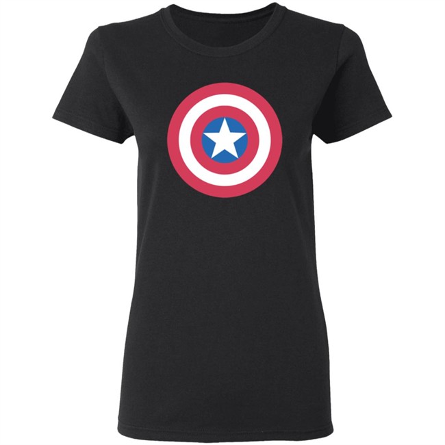 Captain America's Shield Superhero Shirt Captain America's Shield Superhero Shirt