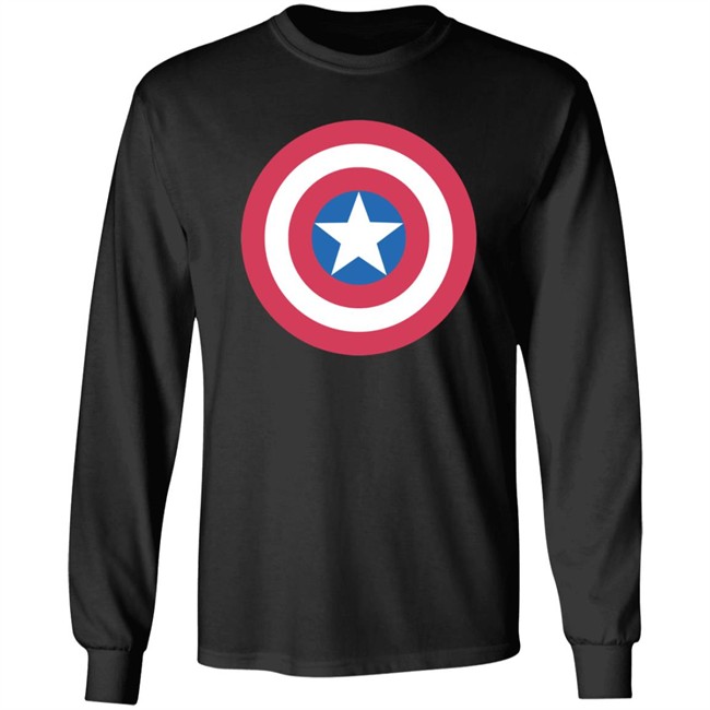 Captain America's Shield Superhero Shirt Captain America's Shield Superhero Shirt