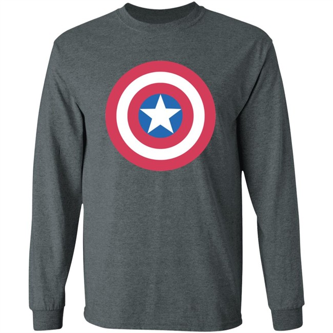 Captain America's Shield Superhero Shirt Captain America's Shield Superhero Shirt