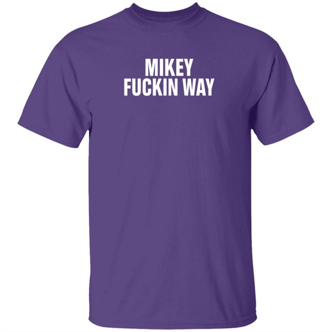 Mcr Merch My Chemical Romance Mikey Fuckin Way T-Shirt Mcr Merch My Chemical Romance Mikey Fuckin Way T-Shirt