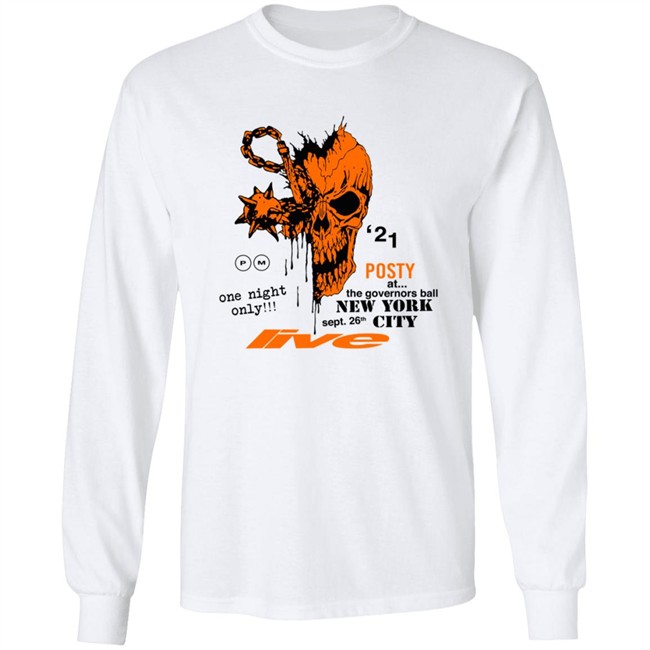 Post Malone Merch Skull White Tee Shirt Post Malone Merch Skull White Tee Shirt
