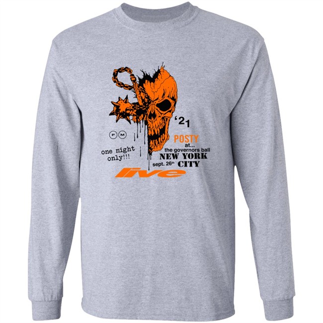 Post Malone Merch Skull White Tee Shirt Post Malone Merch Skull White Tee Shirt