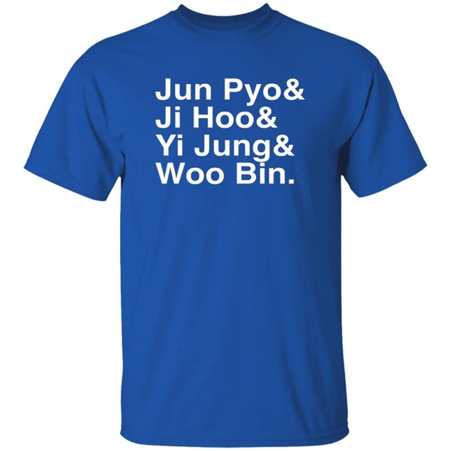 Angry Asian Jun Pyo& Ji Hoo& Yi Jung& Woo Bin Shirt Angry Asian Jun Pyo& Ji Hoo& Yi Jung& Woo Bin Shirt