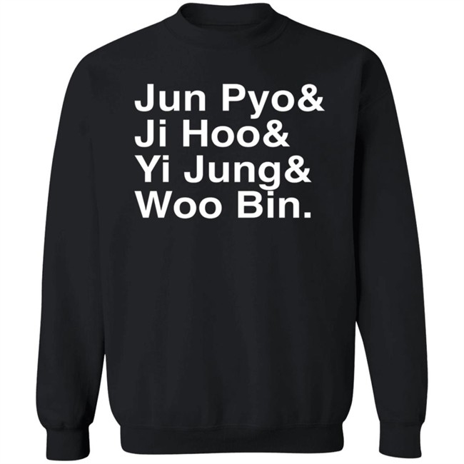 Angry Asian Jun Pyo& Ji Hoo& Yi Jung& Woo Bin Shirt Angry Asian Jun Pyo& Ji Hoo& Yi Jung& Woo Bin Shirt