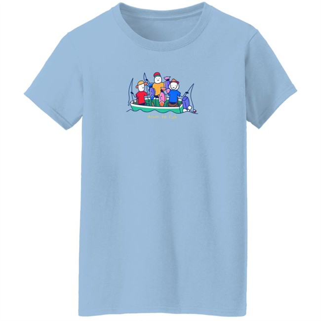 Supermega Merch Life Is Fish Shirt Supermega Merch Life Is Fish Shirt