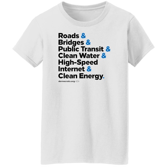 The Democrats Store Big Deal Infrastructure Joe Biden Shirt The Democrats Store Big Deal Infrastructure Joe Biden Shirt