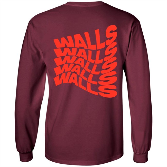 Smiley Walls Flock Print Hoodie Smiley Walls Flock Print Hoodie