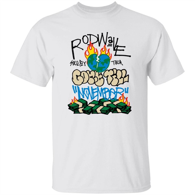 Rod Wave Merch Gone Till November White Tee Shirt