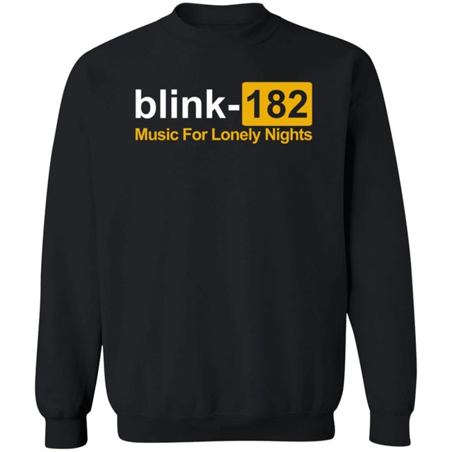 Blink 182 Merch Music For Lonely Nights Hoodie Blink 182 Merch Music For Lonely Nights Hoodie