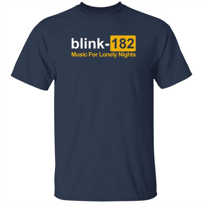 Blink 182 Merch Music For Lonely Nights Hoodie Blink 182 Merch Music For Lonely Nights Hoodie
