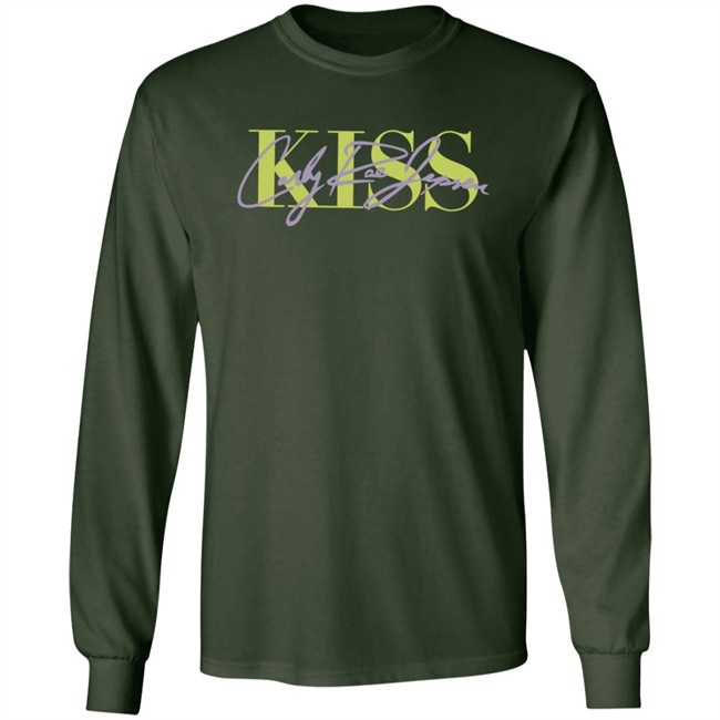 Carly Rae Jepsen Merch Kiss Green Crewneck Sweatshirt Carly Rae Jepsen Merch Kiss Green Crewneck Sweatshirt