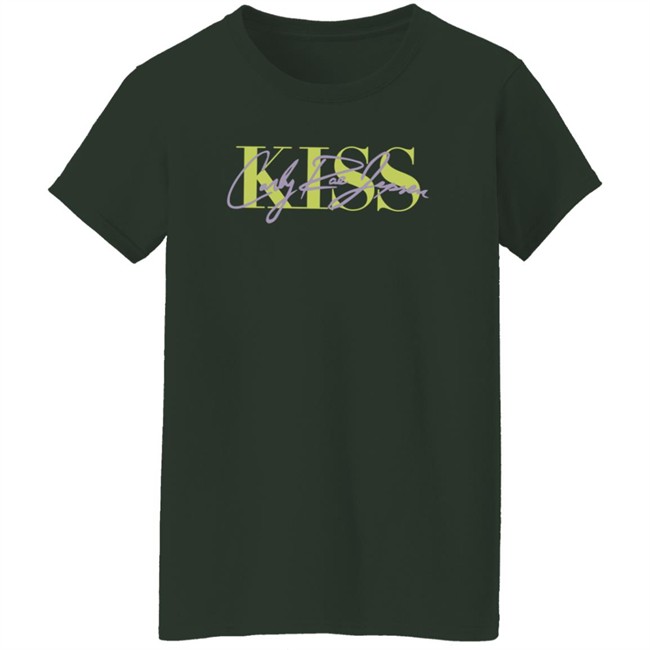 Carly Rae Jepsen Merch Kiss Green Crewneck Sweatshirt Carly Rae Jepsen Merch Kiss Green Crewneck Sweatshirt