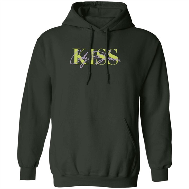 Carly Rae Jepsen Merch Kiss Green Crewneck Sweatshirt Carly Rae Jepsen Merch Kiss Green Crewneck Sweatshirt