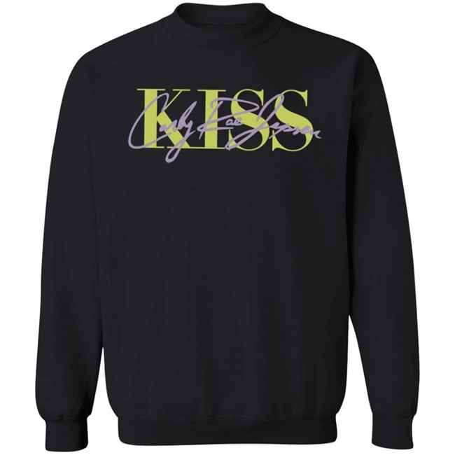 Carly Rae Jepsen Merch Kiss Green Crewneck Sweatshirt Carly Rae Jepsen Merch Kiss Green Crewneck Sweatshirt
