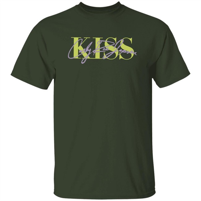 Carly Rae Jepsen Merch Kiss Green Crewneck Sweatshirt Carly Rae Jepsen Merch Kiss Green Crewneck Sweatshirt