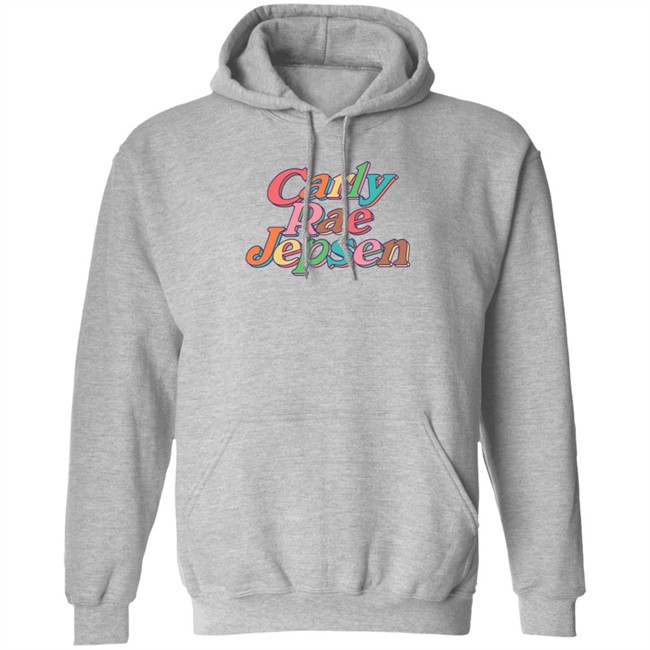 Carly Rae Jepsen Merch Rainbow Crj Tee Pink Carly Rae Jepsen Merch Rainbow Crj Tee Pink