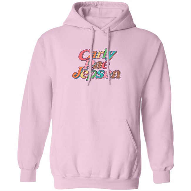 Carly Rae Jepsen Merch Rainbow Crj Tee Pink Carly Rae Jepsen Merch Rainbow Crj Tee Pink