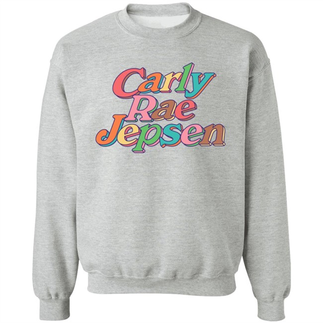 Carly Rae Jepsen Merch Rainbow Crj Tee Pink Carly Rae Jepsen Merch Rainbow Crj Tee Pink