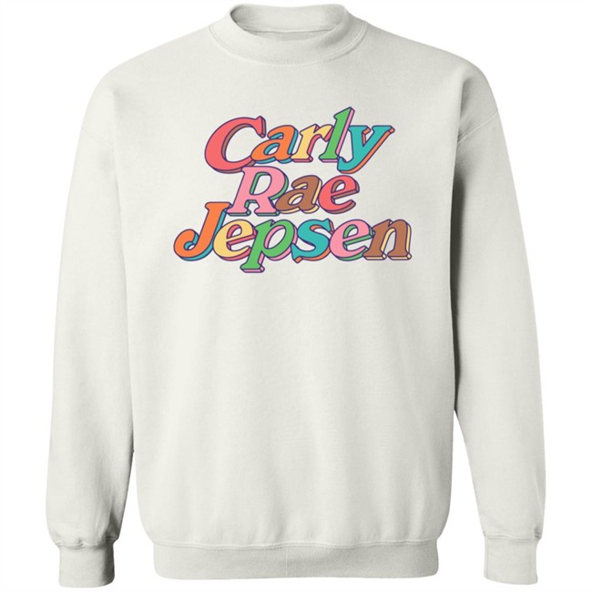 Carly Rae Jepsen Merch Rainbow Crj Tee Pink Carly Rae Jepsen Merch Rainbow Crj Tee Pink