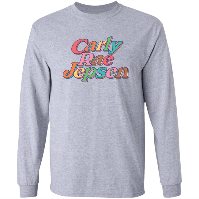 Carly Rae Jepsen Merch Rainbow Crj Tee Pink Carly Rae Jepsen Merch Rainbow Crj Tee Pink