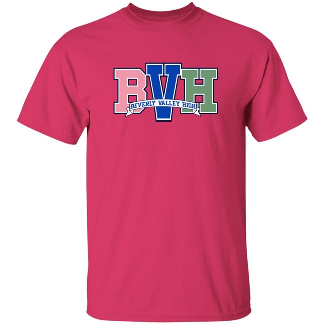 Beverly Valley High Merch Bvh Varsity Hoodie Beverly Valley High Merch Bvh Varsity Hoodie