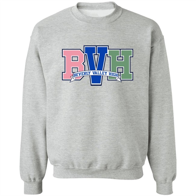 Beverly Valley High Merch Bvh Varsity Hoodie Beverly Valley High Merch Bvh Varsity Hoodie