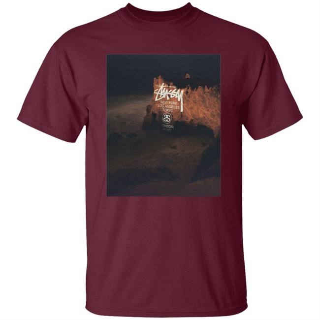 Stussy El Matador Beach Tee Shirt Stussy El Matador Beach Tee Shirt